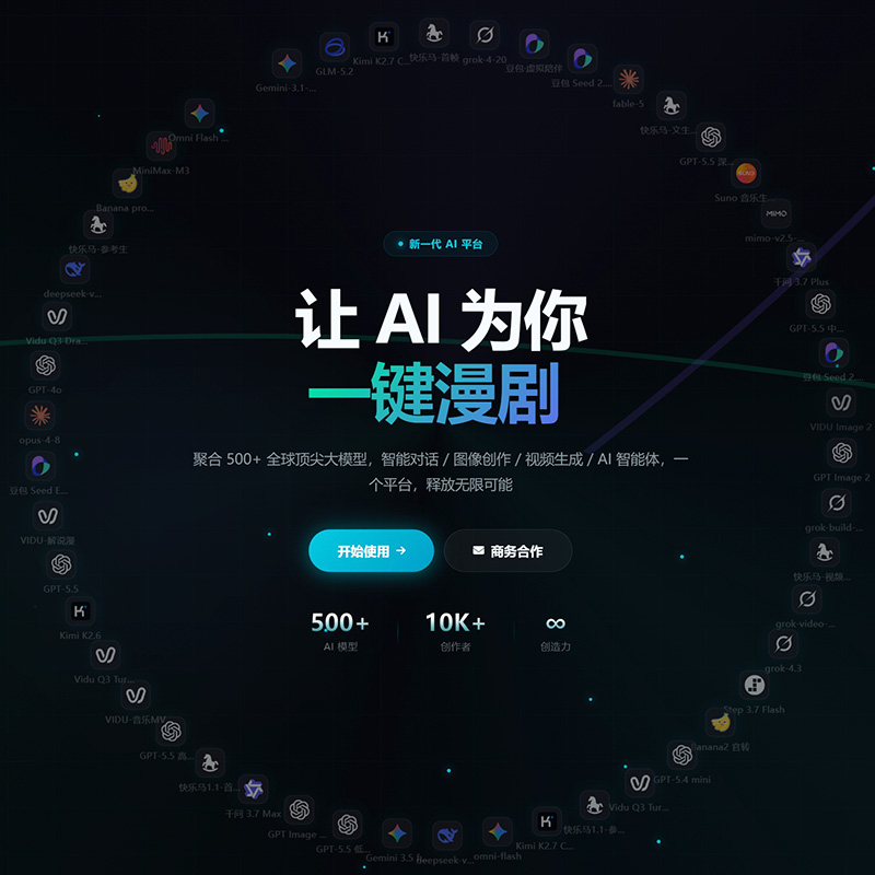 AI 漫剧生成示意图